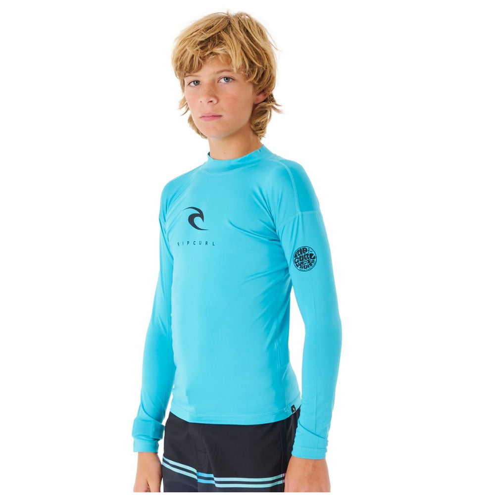 Studio Photo of Rip Curl Kids Corps Long Sleeved Rash Vest