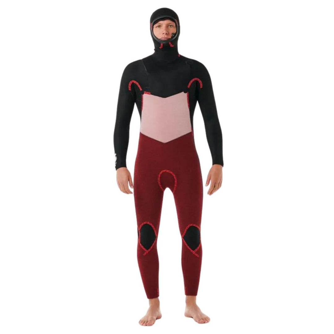 Rip Curl Mens Dawn Patrol 6/4 Hooded Wetsuit