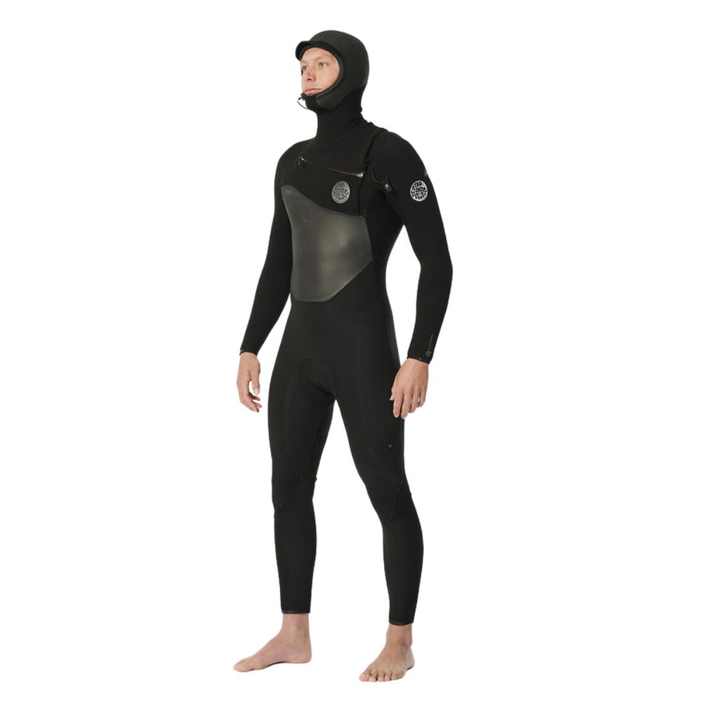 Studio Photo of Rip Curl Mens Flashbomb 6/4 Hooded Wetsuit