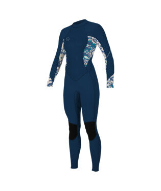 Good O’Neill Santa Cruz Bahia 3.2 Abyss Navy Aqua Full Length Wetsuit size 14