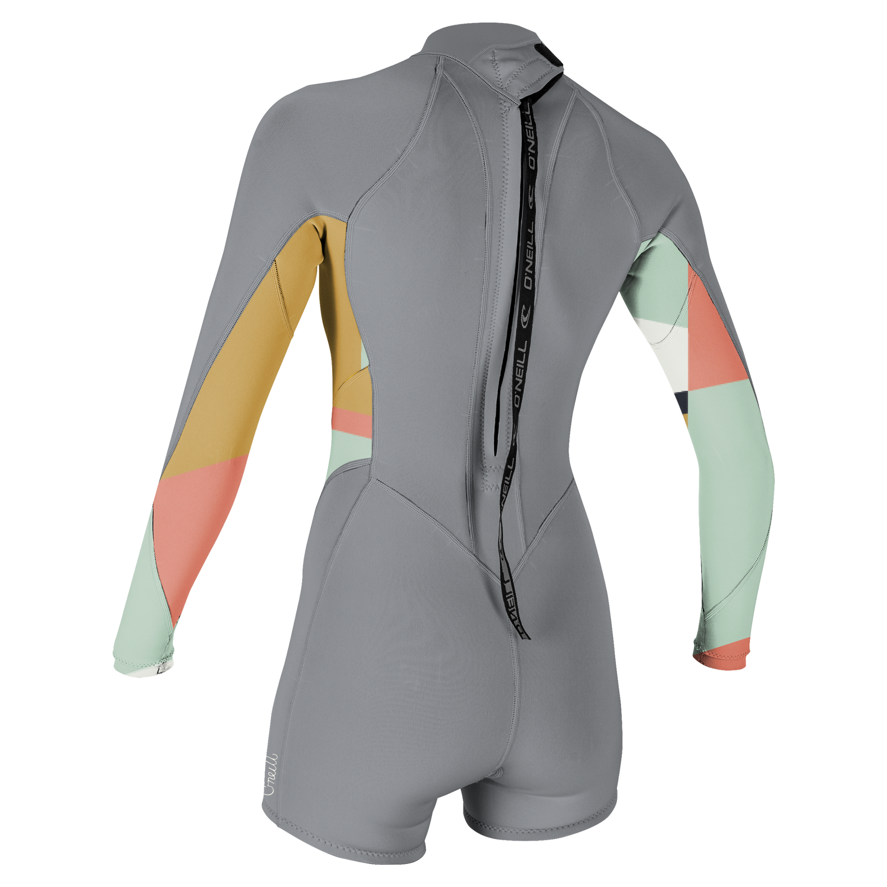Long Womens Shorty Back Zip Bahia Watersports O\'Neill Wetsuit Surfdock – Sleeved 2/1mm